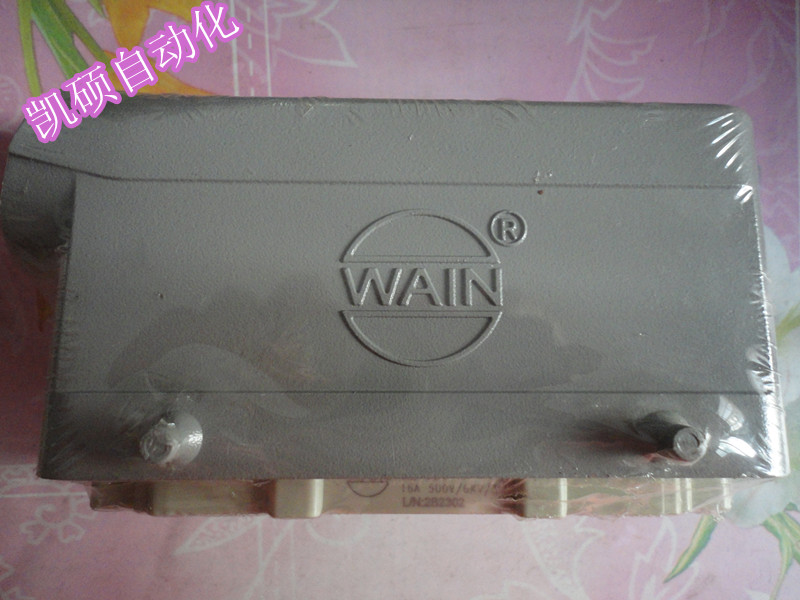 WAIN heavy duty connector HE-024-M 16A 500V 6KV 324 core socket