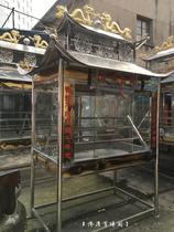 Temple Wax Candle Holder Stainless wax candle holder Ancestral Hall Wax Candle Holder Rectangular Wax Candle Holder waterproof Two layers for the Buddhas terrace