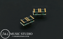 Original imported dual op AMP to single op AMP seat single to dual audio IC gold-plated seat