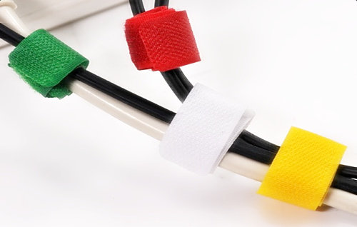 清风mod 特价 六色魔术贴 理线扎带 绑线扣 可水洗 可重复使用