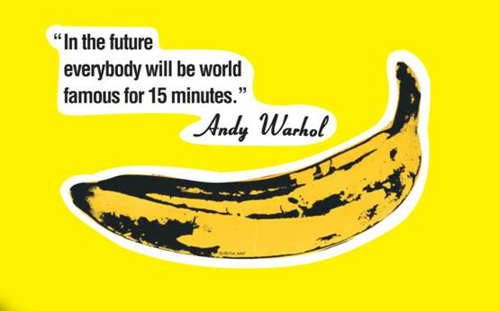 andy warhol big banana 正品安迪沃霍尔香蕉插画抱枕