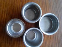 Stainless steel crucible Ou Rui ceramic crucible Oxygen bomb crucible combustion dish Quartz calorimeter Three Deccan crucible iron pot