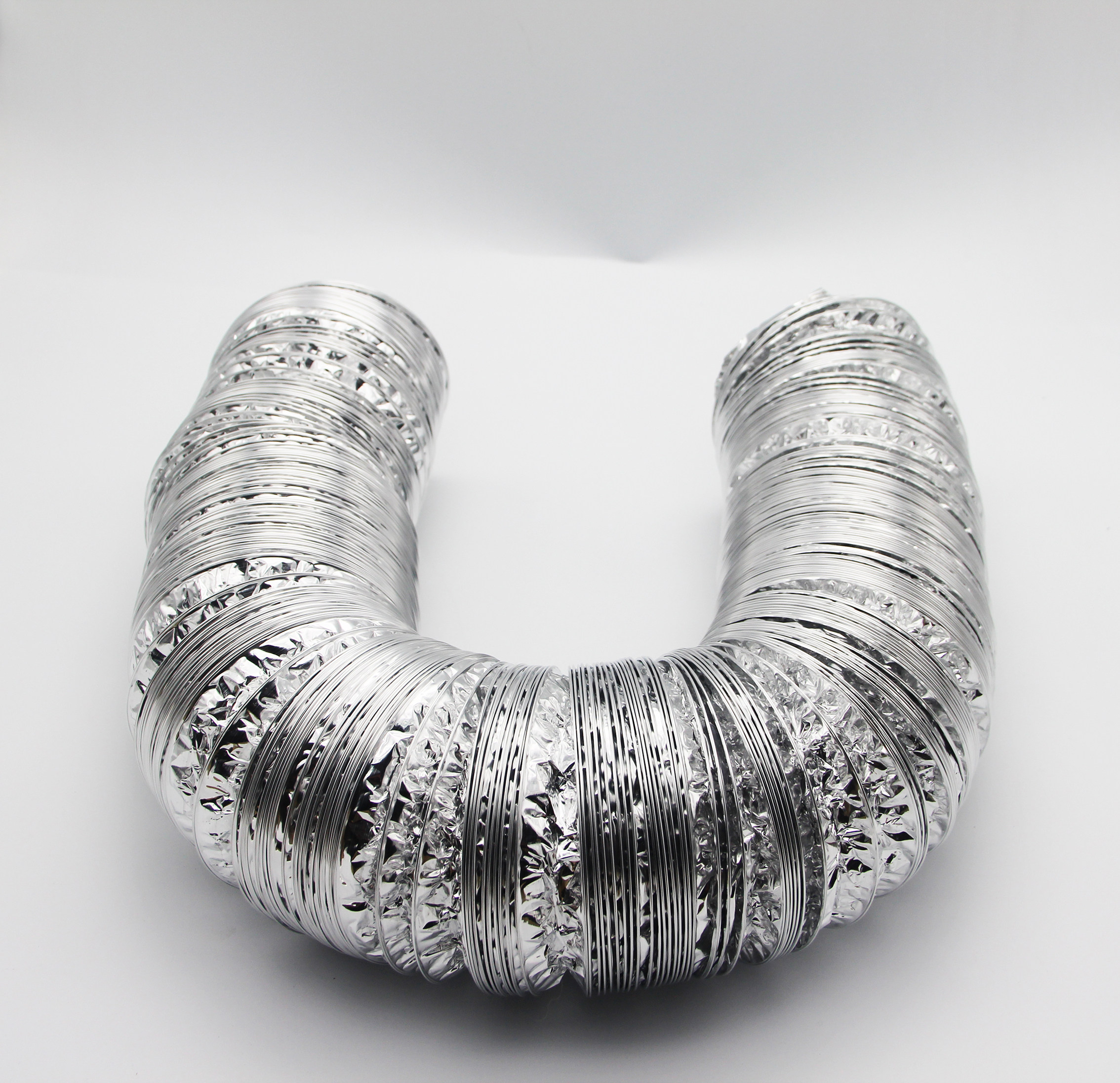 伸缩铝箔管软管 油烟机排气扇管道通用配件直径φ100mm 加厚特价