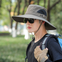 Fishing Cap Outdoor Sunscreen Hat Men Summer Sun Shade Fisherman Hat Great Hat Peak Mountaineering Sun Hat Anti-UV Rays