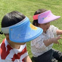 Children sunscreen hat summer sky top spring autumn thin section male and female child hat baby cool hat baby sun hat princess sun hat