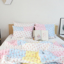 (Summer New) South Korea imported bedding Princess color flowers Korean quilted air conditioning by summer