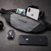 Summer reflective sports running bag 7 inch mobile phone waterproof and sweat-proof multi-pocket large capacity personal light running running bag