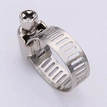 Stainless steel hoop pipe clamp washing machine range hood gas pipe matching clamp high pressure cleaning machine car washing machine