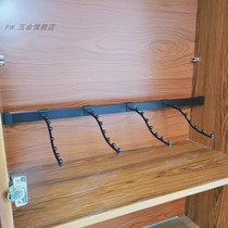 15X30 Mobile Phone Shell Accessories Cabinet Hook Upper Wall Display Shelf Crossbar Black & White Hook Inner Dress Pants Socks Boutique Cabinet Hook