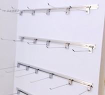 Upper Wall Show Shelf Mobile Phone Accessories Small Ornament Socks Hanger Zi Wall-mounted Exhibition Shelf Shelf Earrings Scarves hooks