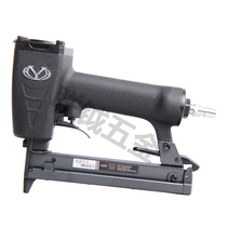 ZS Hongwen logo 425k pneumatic code nail gun industrial grade carbon steel nail woven nail gun special aluminum pipe iron pipe steel pipe