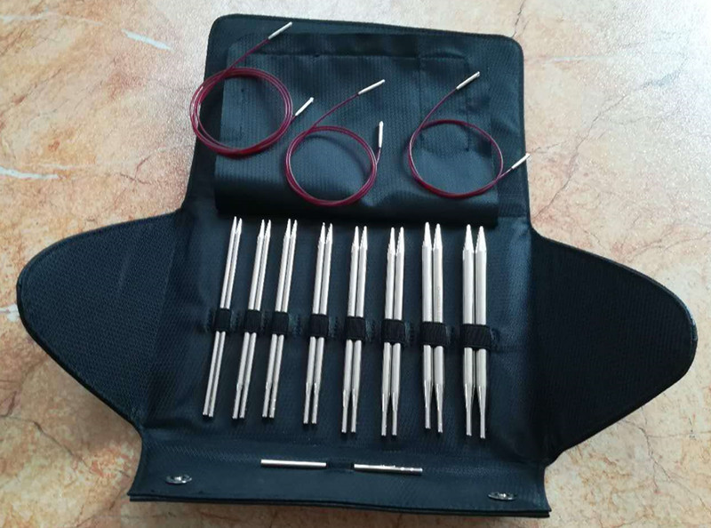 潮钩牌可拆换头环针套针环形针棒针套装编织工具纯