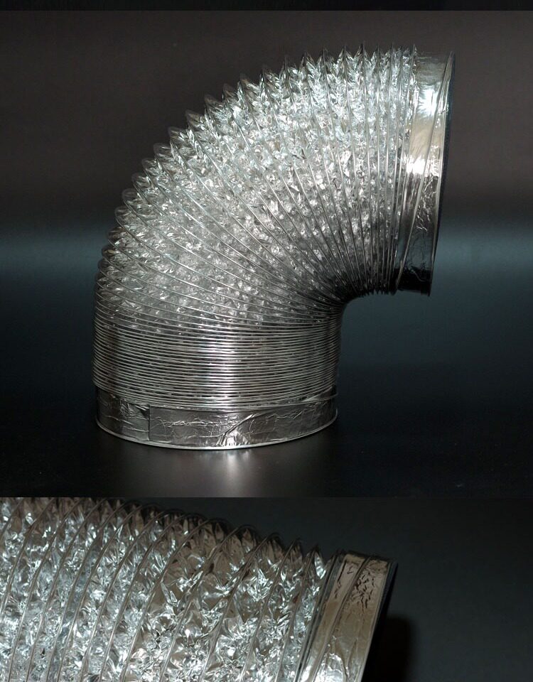 厨房抽油烟机排烟管 铝箔吸油烟机伸缩排烟管道 油烟机配件包邮_双氙