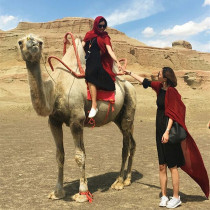 Desert windproof sand sand Northwest tourism sunscreen shawl women cotton linen scarf ethnic wind seaside beach scarf