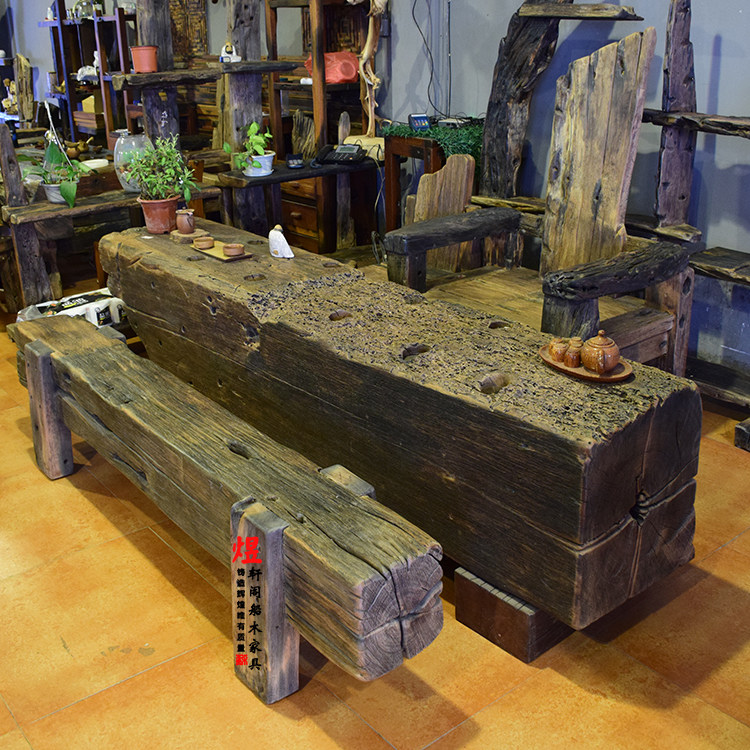 商品选购 老船木实木家 价格: 22143 现价:15500元  月售: 0件   购物