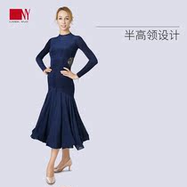 Nayi 2019 New Modern Dance Competition Skirt High Performance Dress Waltz National Standard Dance Dress