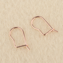 Tingxiang new ear button s925 sterling silver jewelry accessories diy handmade ear hook earrings DIY accessories women