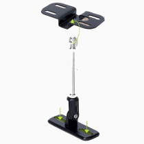 Wall hanging bracket for supporting suspended ceiling bracket for micro-language directional sound