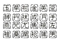 Handmade soap seal soap seal word seal resin material