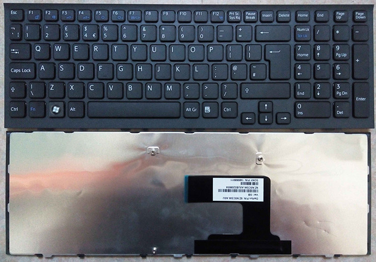 全新sony索尼vpcehvpcel112tel111tpcg71a11t键盘