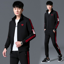 361 sports suit mens spring and Autumn fashion casual clothes Mens 2021 new sweater with handsome jacket