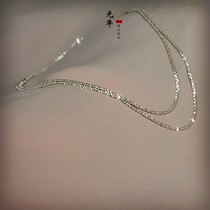 Light-year all-silver super-flash sterling silver waist chain belly dance Indian dance navel chain men and women sexy high-end gifts slightly thick