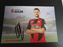 Gould Hoffenheim Freiburg Official Autographed Card
