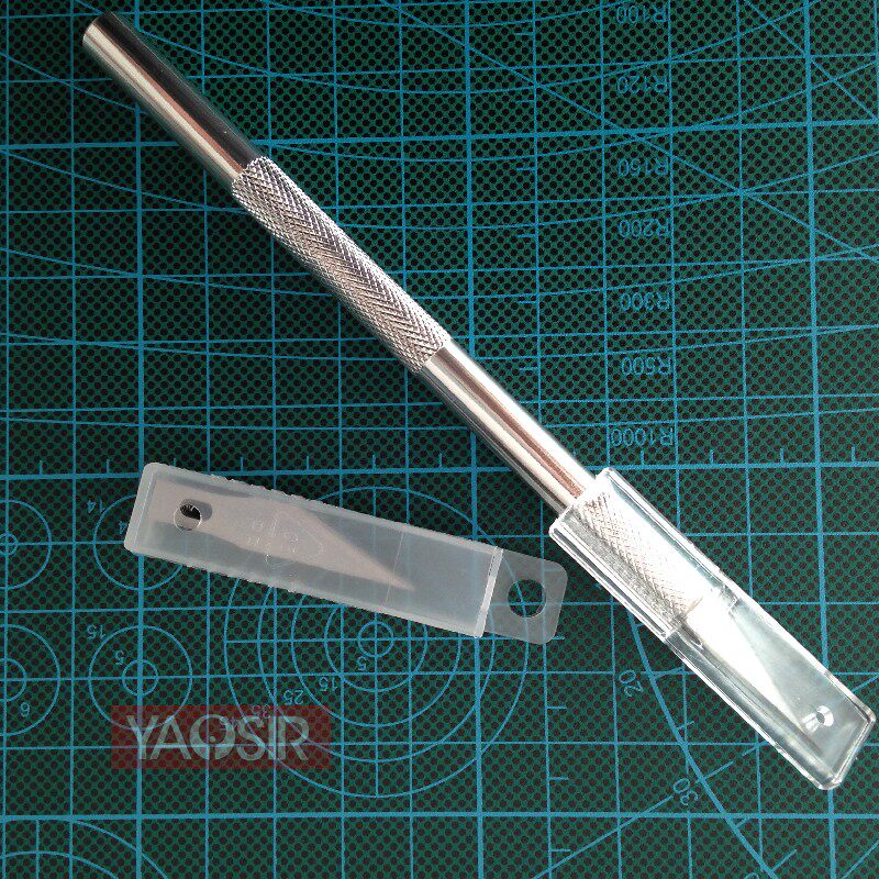 乒乓球胶皮刀套胶切割刀水晶实心滚胶棒压胶棒切割垫切割垫板