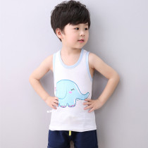 Male and female children cotton infant children sling sleeveless vest Baby children spring and summer underwear T-shirt base shirt