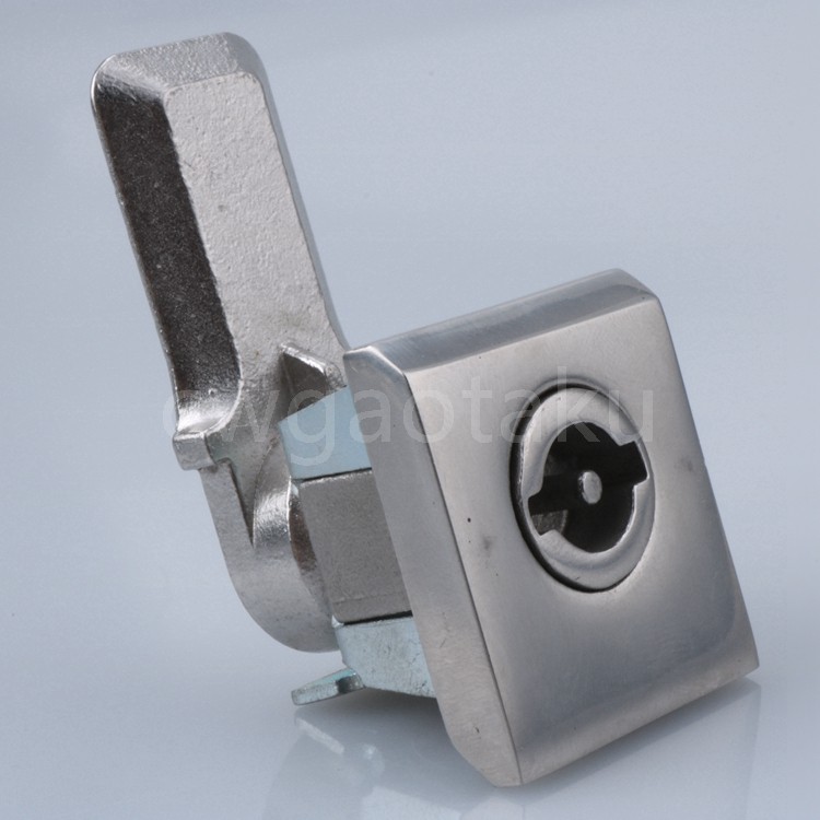 ms813-s不锈钢 机箱机柜圆柱锁 工业柜锁 开关电器柜锁机箱机柜锁