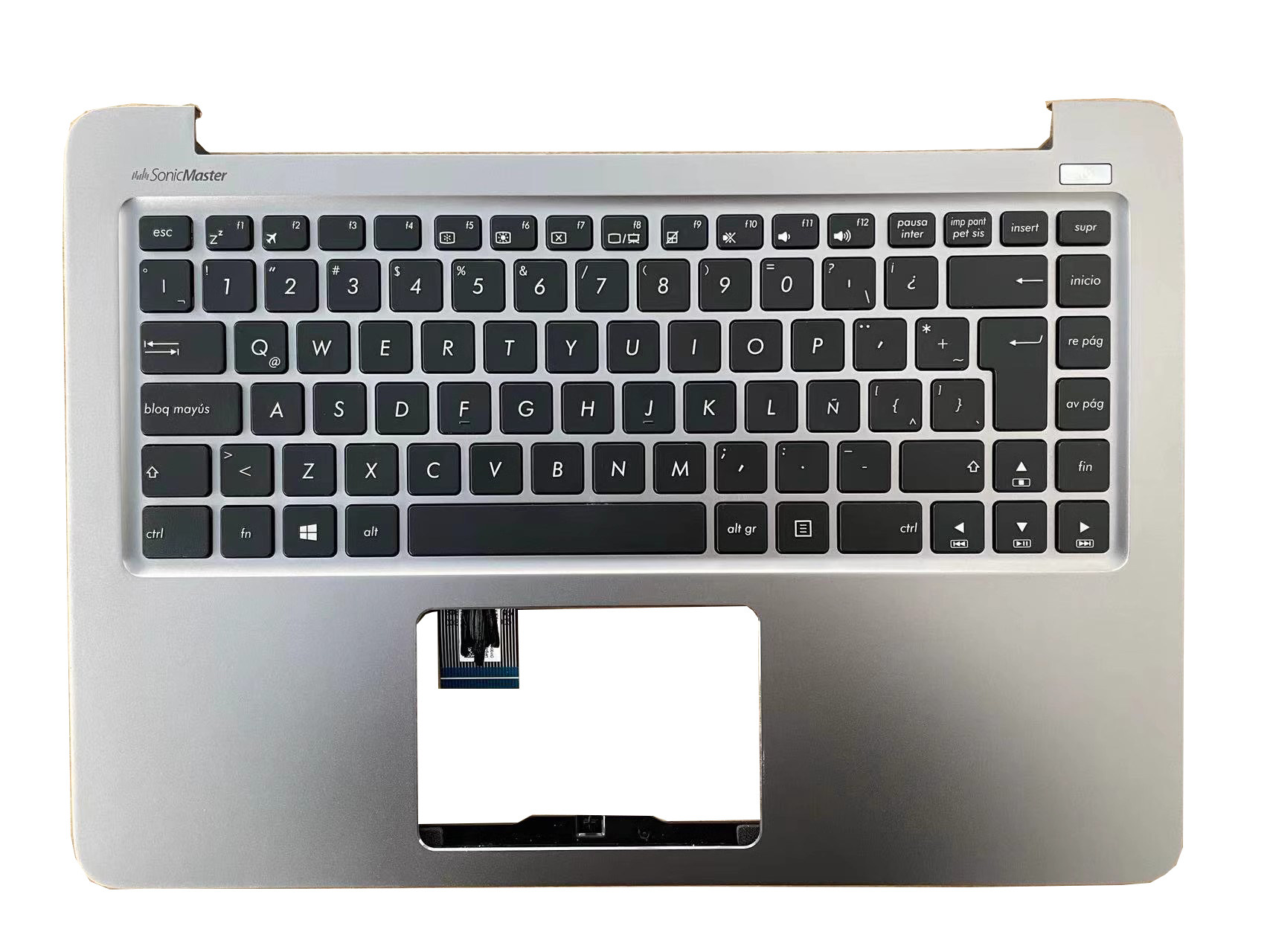 适用华硕 k401u k401l k401lb a400u 键盘带c壳一体 a401l u4000