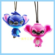 Soft Pottery Cell Phone Chain Couple Pendant New Year Gift Handmade Bestie Friends Bag Wrap Hang Accessories Epizai Series