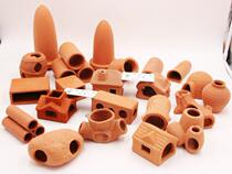 Crystal shrimp House nest bream tank aquarium aquarium decoration special-shaped hiding hole escape jar clay pot purification pumice stone