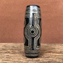 Tibetan Tantric Tianzhu Tibetan seven-eye silver Tianzhu natural genuine to pure agate chalcedony pulp oil