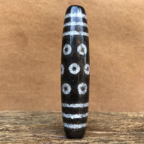 Xiangxiong Tianzhu Tibetan legend Thirteen-eyed Tianzhu Natural cinnabar genuine nine-eyed shale Tianxiong Stone Tianzhu Necklace Pendant