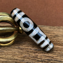 Tibetan Tantric Tianzhu Tibetan tradition inlaid with silver double heaven and earth Tianzhu natural cinnabar genuine to pure agate chalcedony package pulp