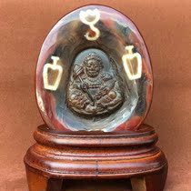 Tibetan Tantric Tianzhu Tibetan facsimile to pure Tianzhu ornaments Tantric Dharma King to ward off evil spirits and keep peace Agate