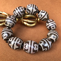 Tibet Xiangxiong Tianzhu Tibetan Lotus Tianzhu hand string Natural cinnabar genuine Tianxiong Stone Tianzhu