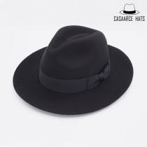 CASAARCE Autumn Winter in Ecuador Import Inn Wind wool Courtesy Hat 100 lap felt hat Fedora