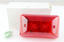 Real store sound and light alarm 102 all red household anti-theft alarm sound and light horn connected to anti-theft host