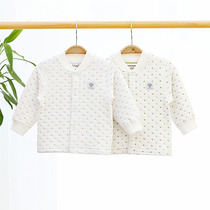 Infant autumn and winter warm coat men and women Children winter warm clothing boneless baby winter underwear cotton 0-6
