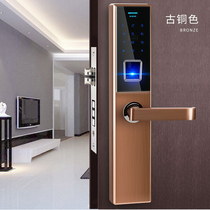 Xindesman intelligent fingerprint lock door sensor card door lock fingerprint code lock home brush card lock anti-theft lock