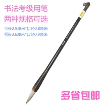 Shanghai soft pen first-level calligraphy writing test Primary School students test practice with Zhongkai and brush brush