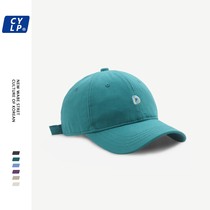 ins hat womens spring and summer Korean version of the D letter embroidery soft top baseball cap casual wild cap sunscreen sun hat
