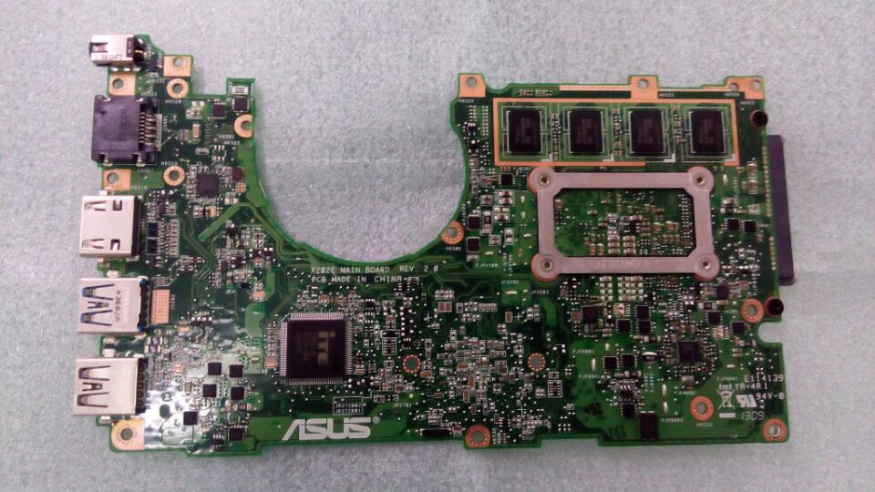 原装华硕/asus x201e 主板 奔腾处理器单钩