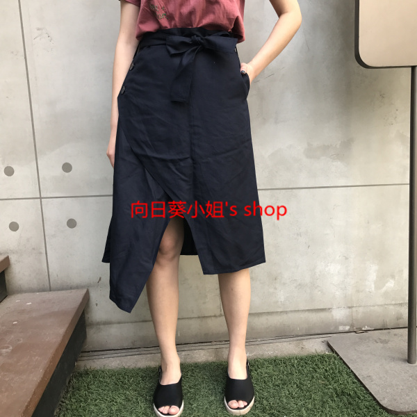 gucci天竺葵哪個好看 向日葵小姐20夏新品韓國東大門代購uluv側邊系扣系帶半身裙中裙 gucci天竺葵包