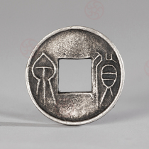 Stone Nestle Gold Work Retro Silver Coin Springs Money to Win Money Retro Chiche Rope Bracelet Silver Pendant Pendant Ornament