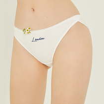 Miss curious low-waist hip-raising panties female summer white sexy girl briefs pure cotton antibacterial crotch summer thin section