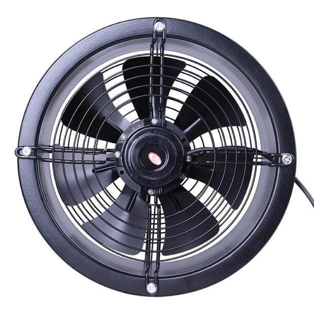 8寸圆筒管道风机工业排风扇排气扇换气扇厨房油烟墙式抽风机250mm