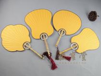 Palace fan blank mud gold silk fan surface and wind group fan round square palace fan calligraphy and painting creative text play